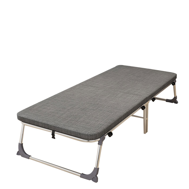 [Upgraded wheel thick pad version] cotton and linen gray 70CM wide