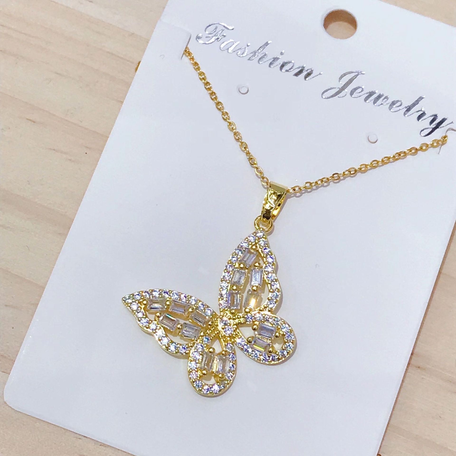 1:White Diamond Butterfly 1