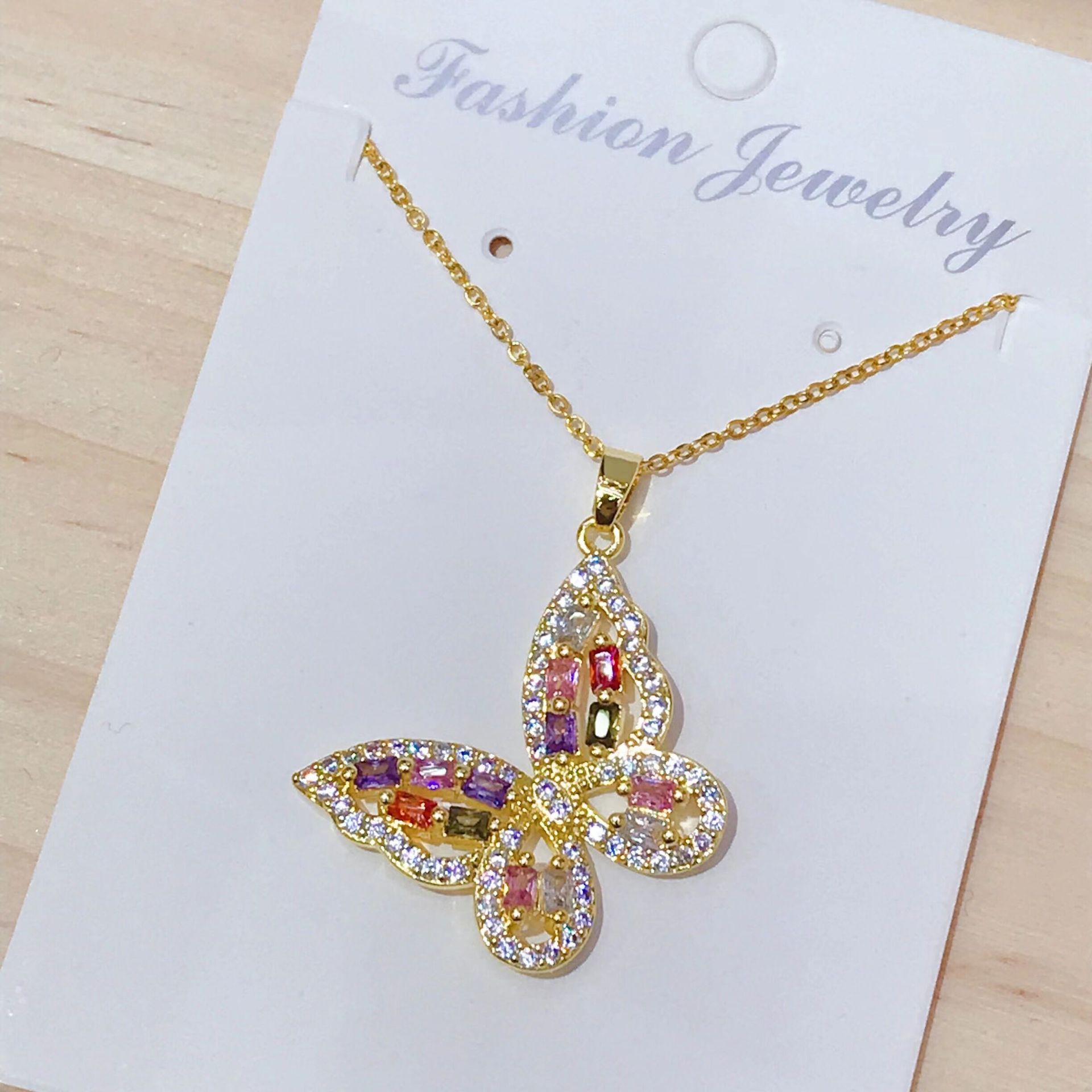 2:Colorful square Diamond Butterfly 2