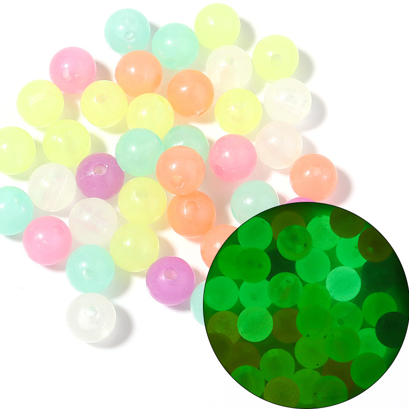 2:Mixed color round bead 10mm