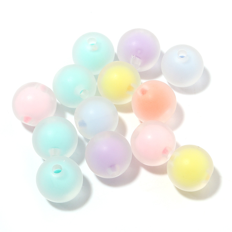 Frosted 8mm Round Ball