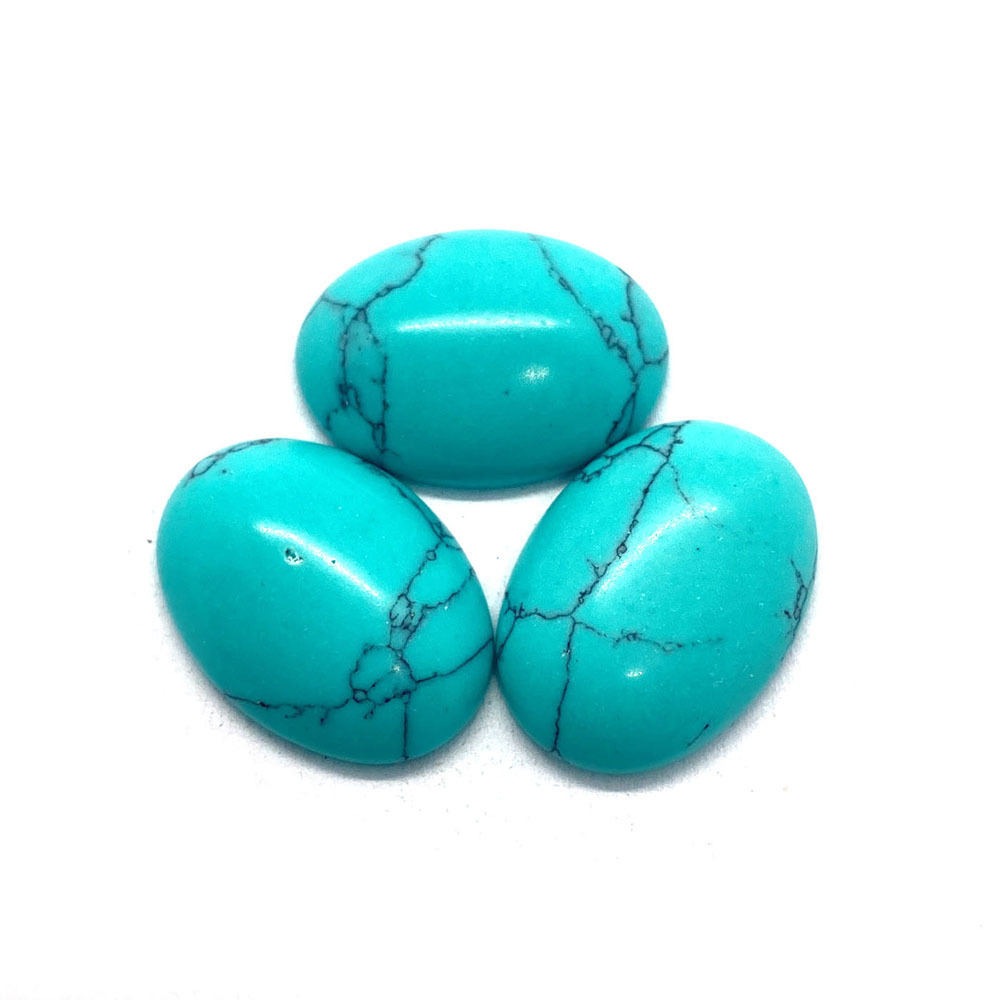 blue turquoise 8x10mm
