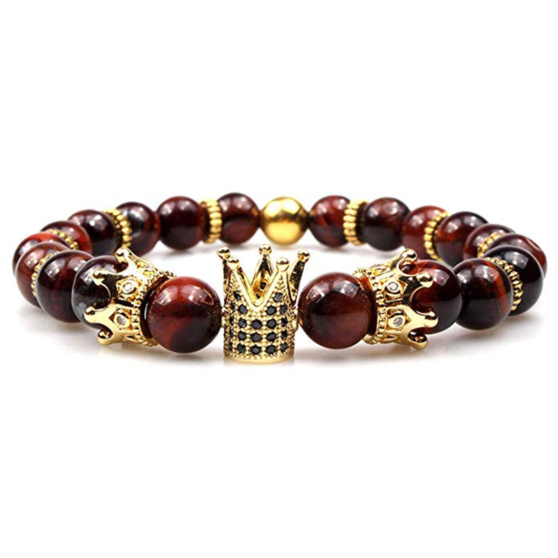 Red Tiger Eye Crown