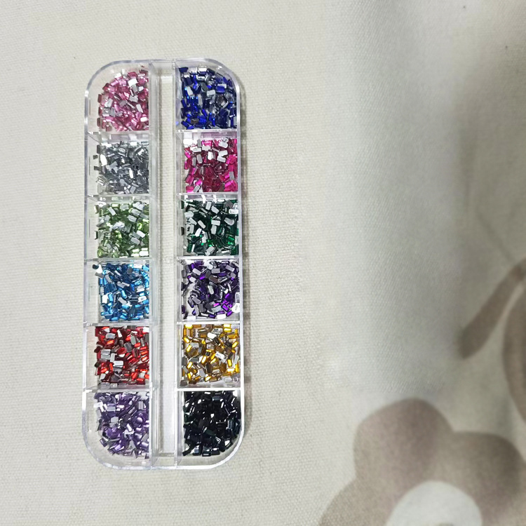 Rectangular 3mm Color Mix