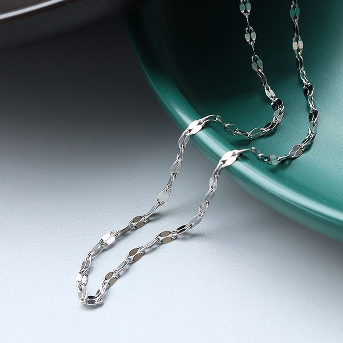 Steel Fish Mouth Chain 2.3mm, 40+5cm