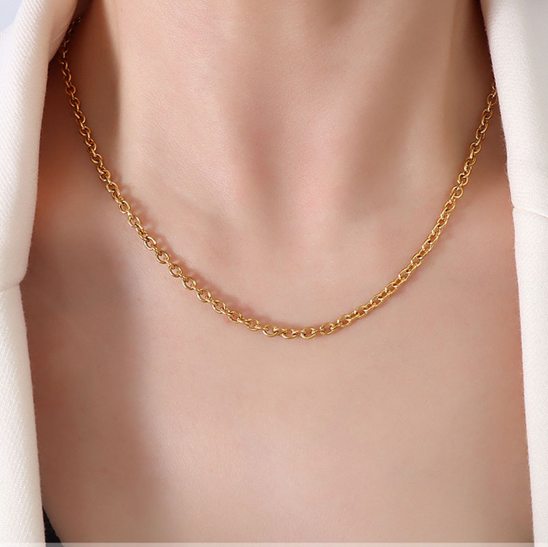 Gold O-chain 3.2mm