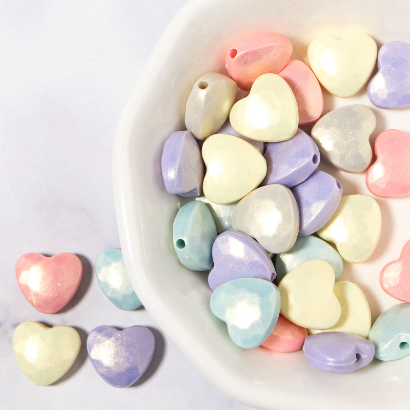 Hearts bead 11.5 x10.5 x5mm, 1.4 mm