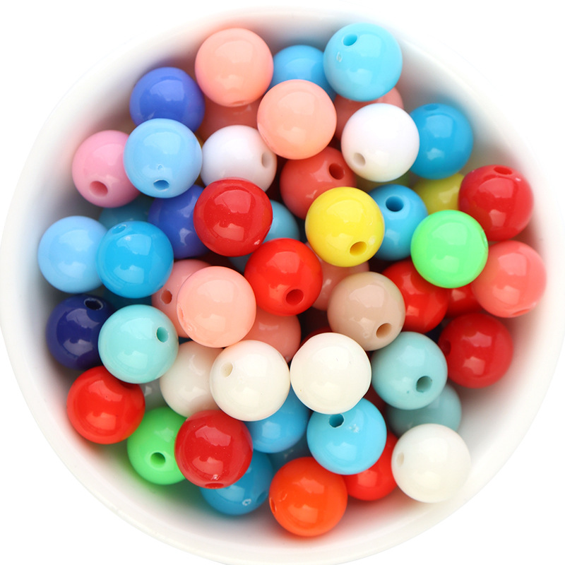 10mm dark colored round bead
