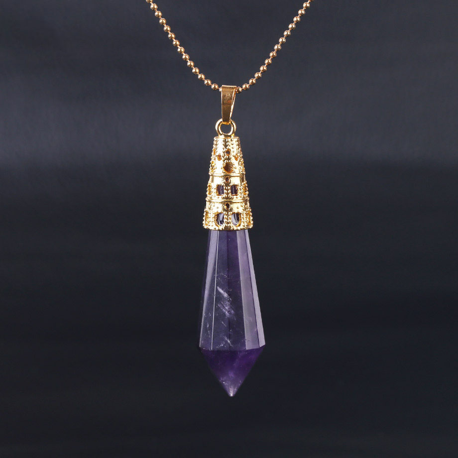 Amethyst-Gold+Chain