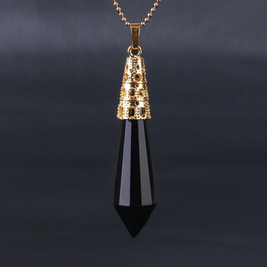 BlackOnyx-Gold+Chain