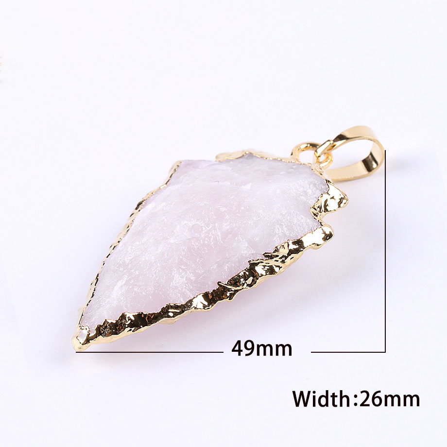 3:pink crystal pendant