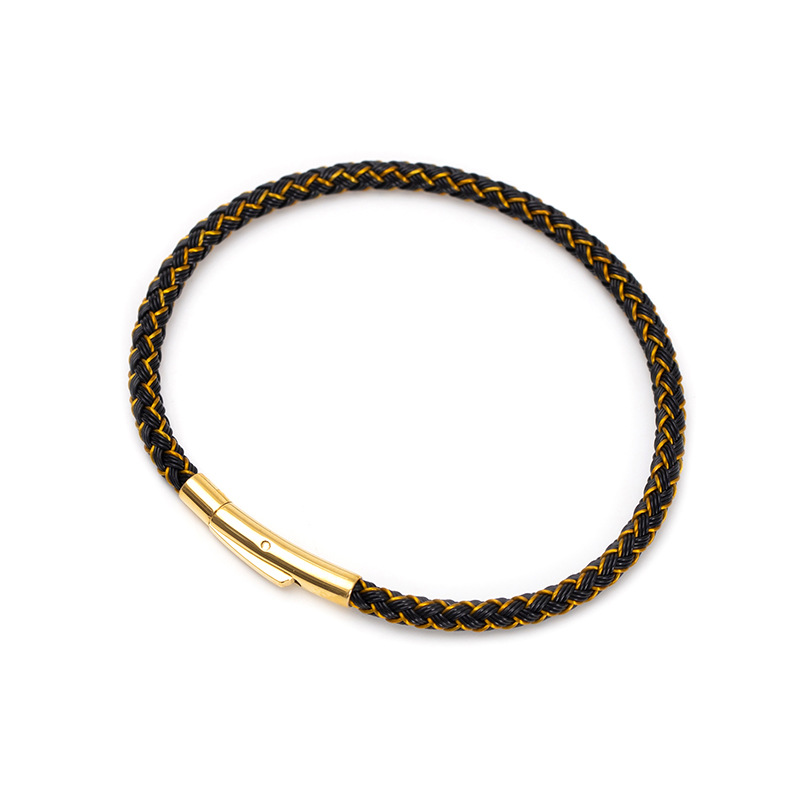 4:black   gold wire