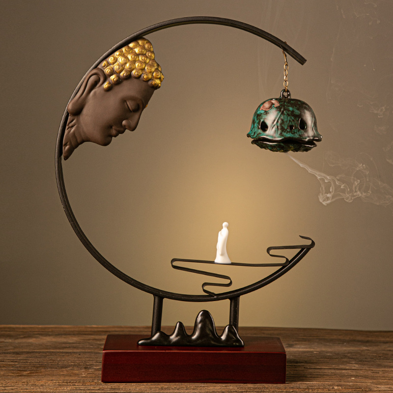 3:[asked] lotus pod backflow incense burner