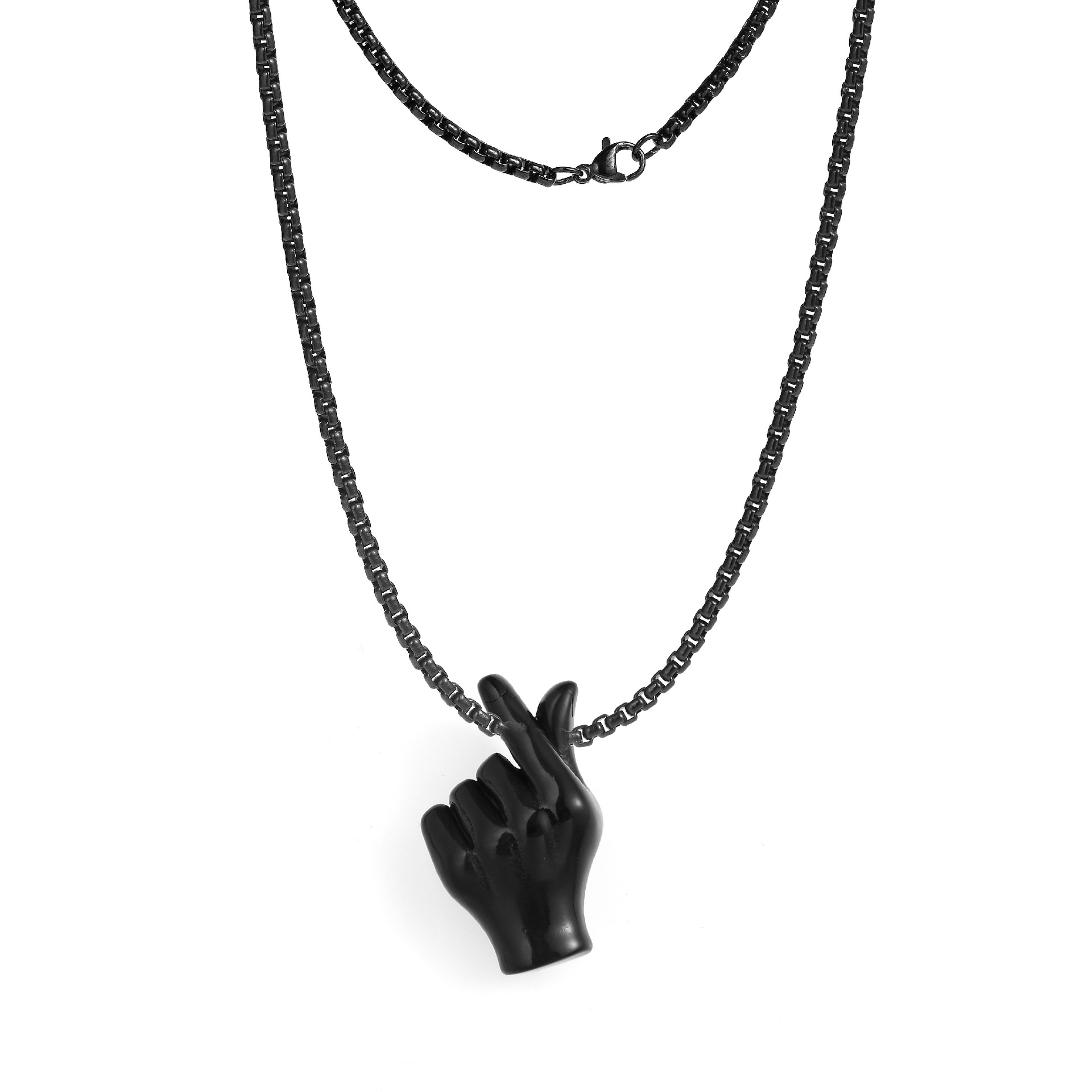 5:black necklace