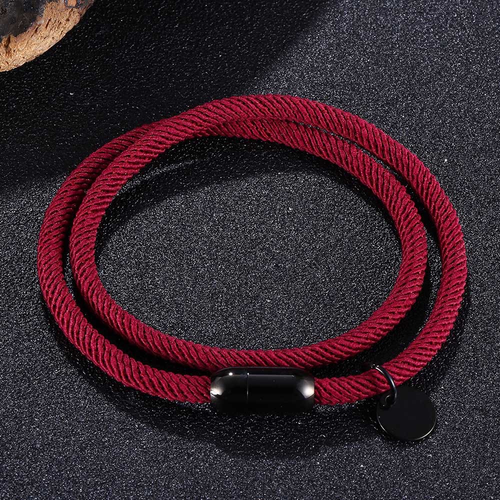 Maroon leather 165mm