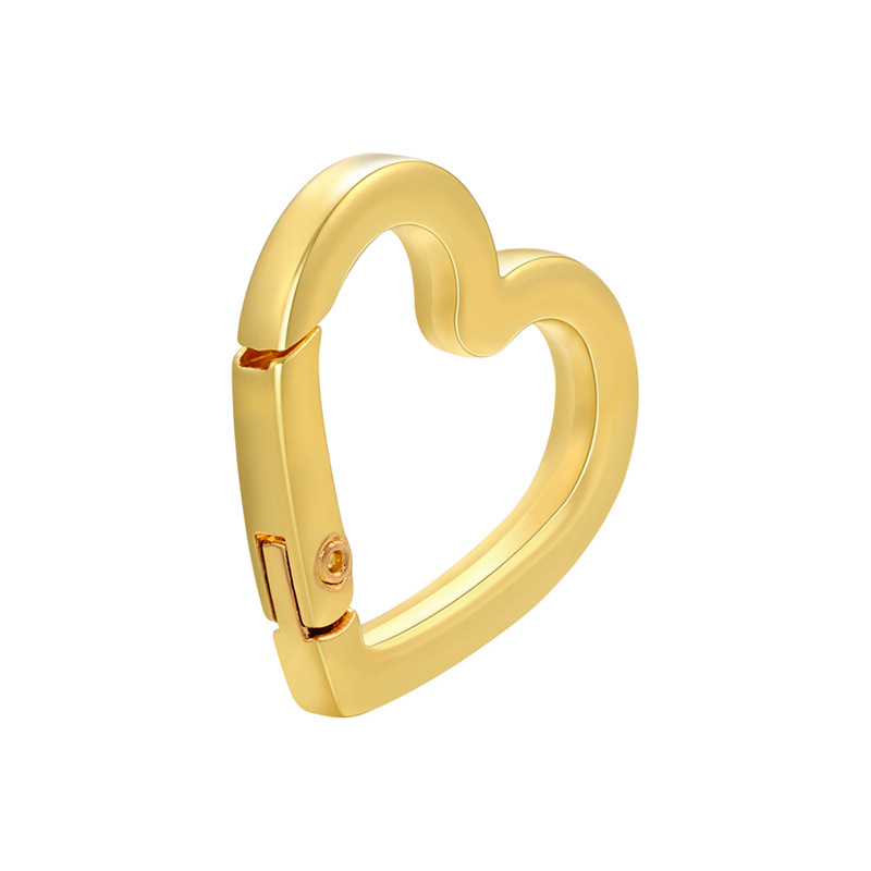 Gold Large Heart