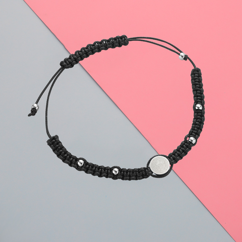 1:Steel color separate bracelet