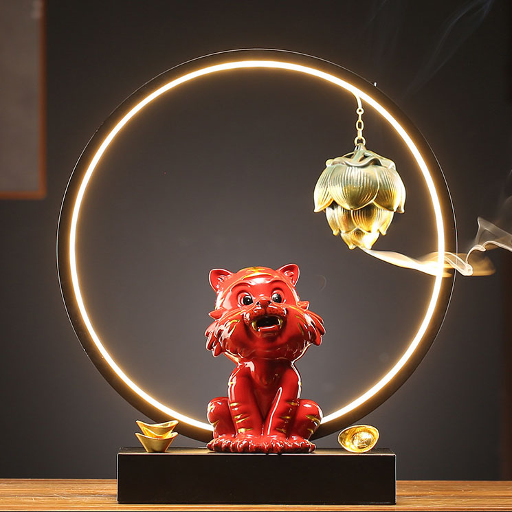 Tiger and Tiger (Red) + Light Ring