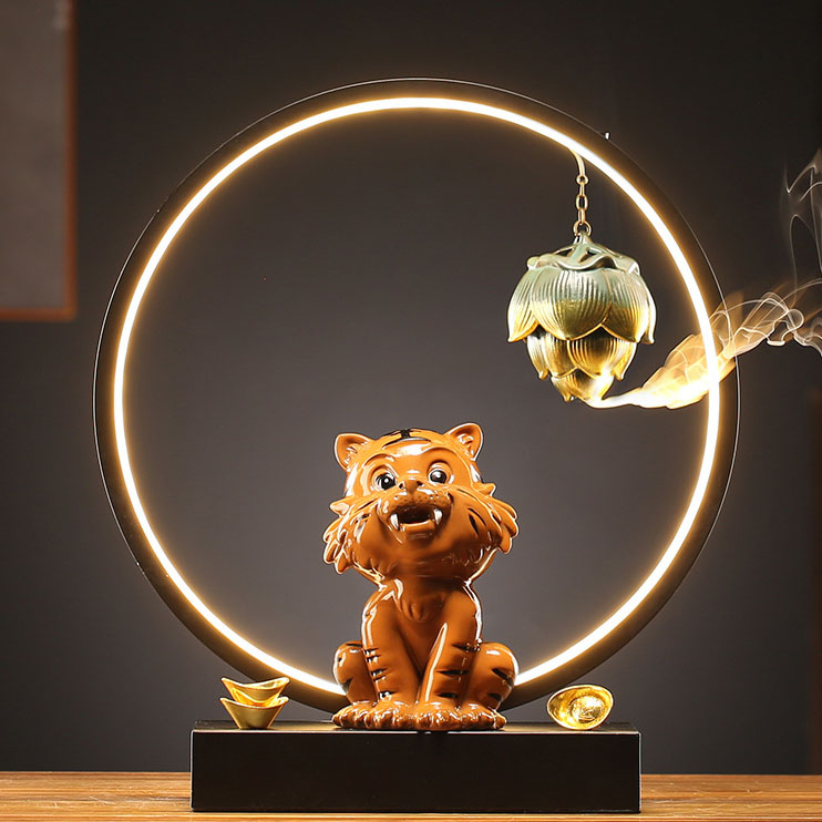 Tiger and Tiger (Yellow) + Light Ring