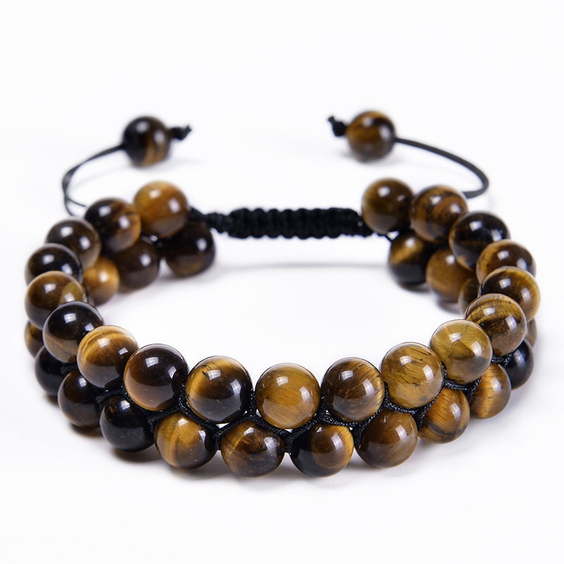 8MM- Tiger eye stone bracelet