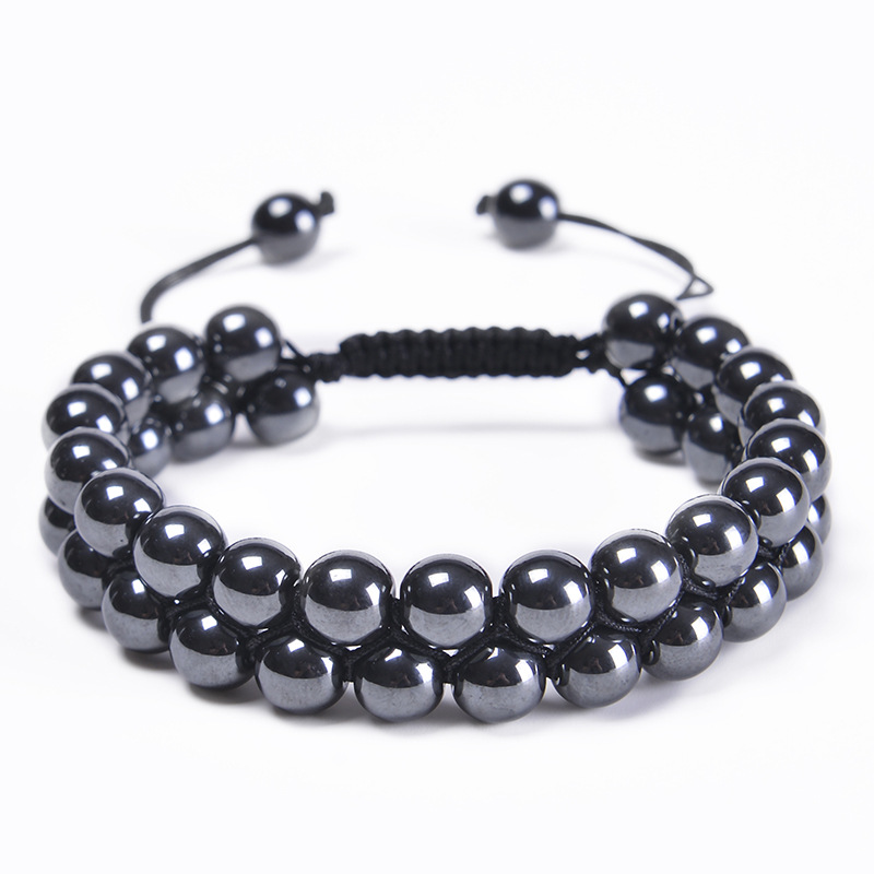 8MM- Black magnet bracelet