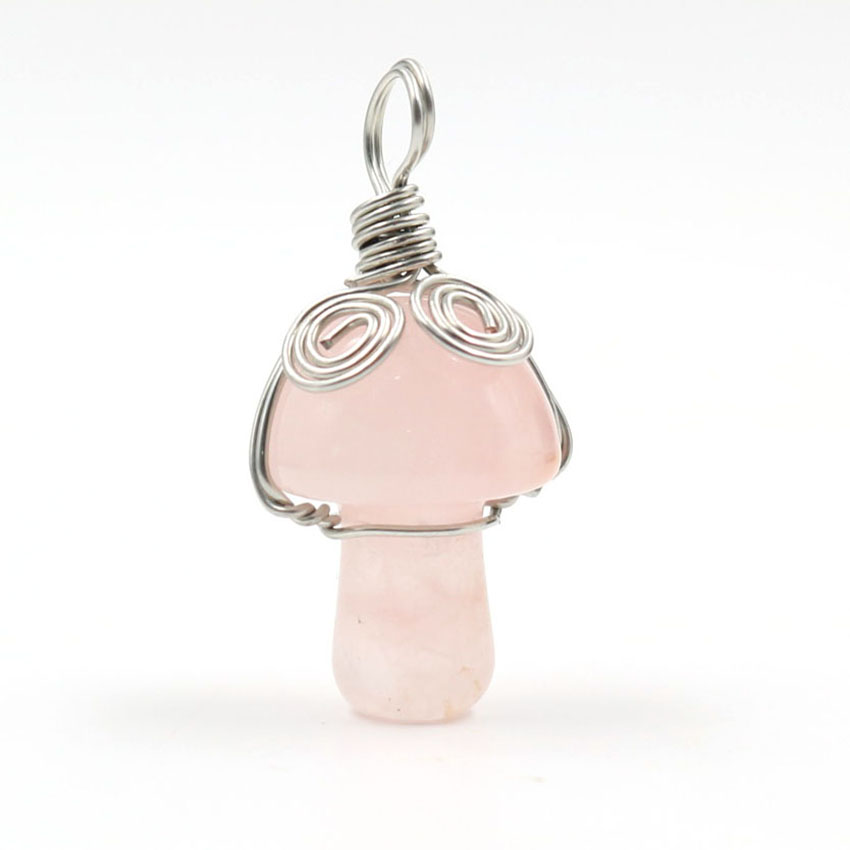 pink crystal silver