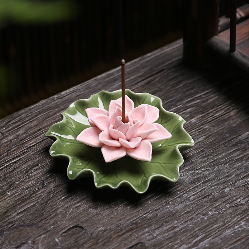 Pink Water Lily 9*2.5cm