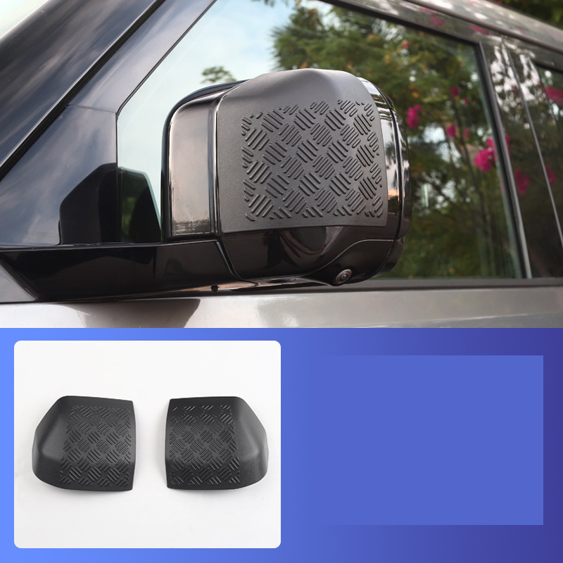 2 pieces of rear view mirror hood