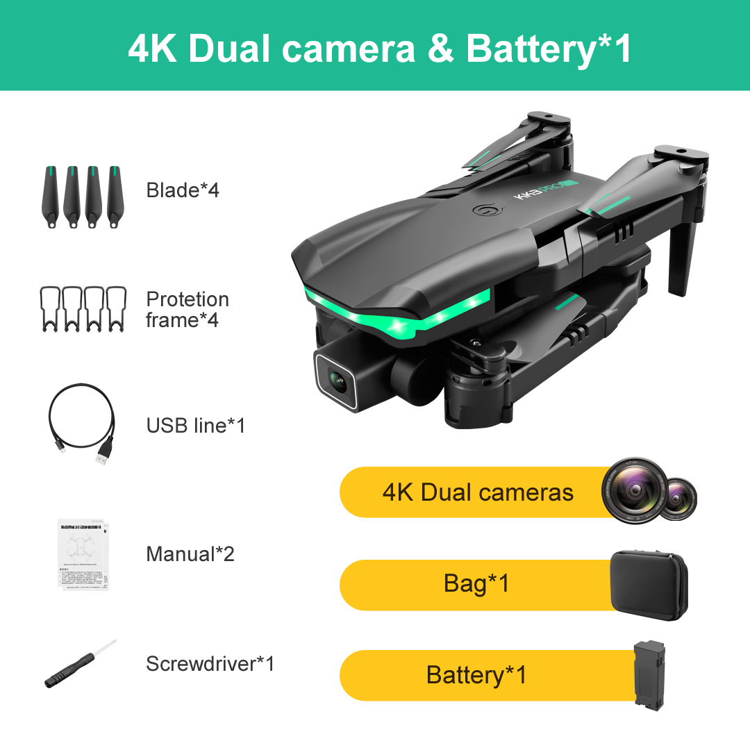 Obstacle Avoidance 4K Dual Camera* Storage Bag