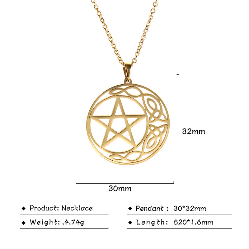 2:golden side pentagram