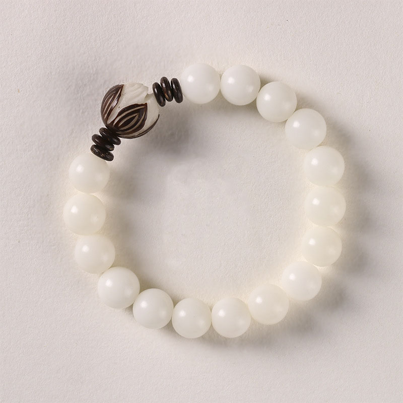 2:[Bodhi lotus top bead with skin] 10mm