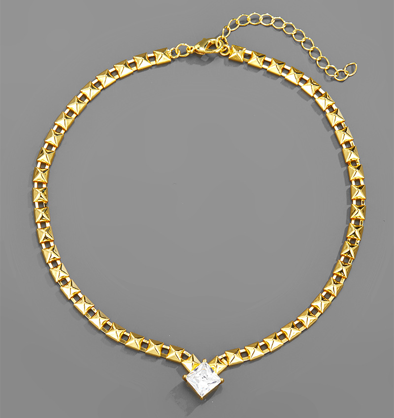 1:Gold Bracelet 8inch
