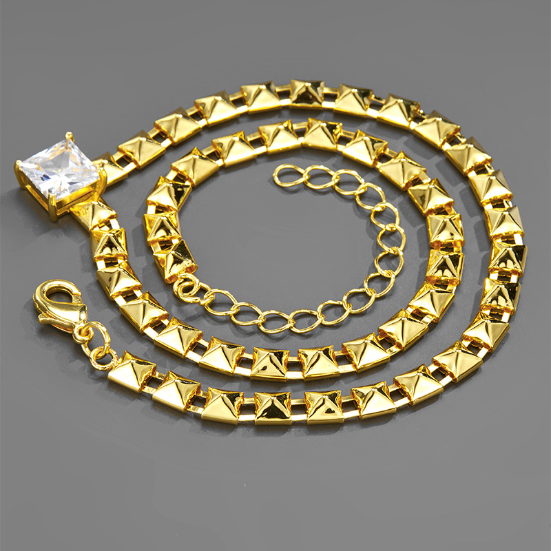 3:Gold Necklace 18inch