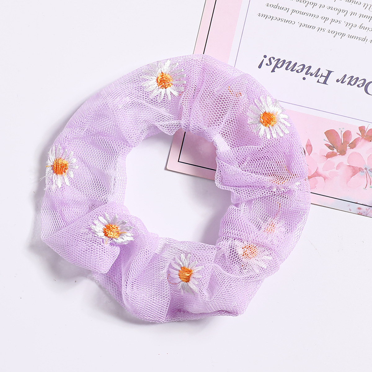 8:Daisy Embroidered Colon Ring