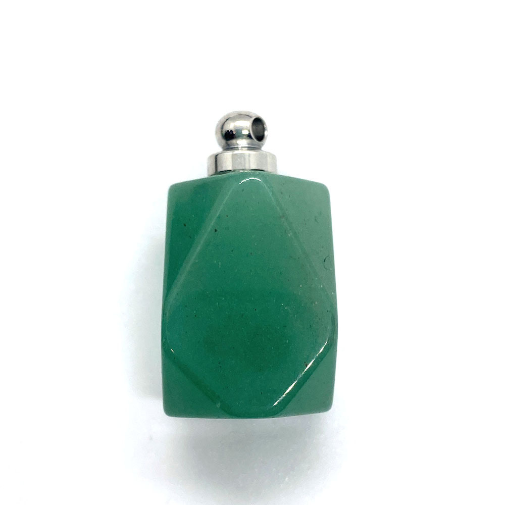 green aventurine silver