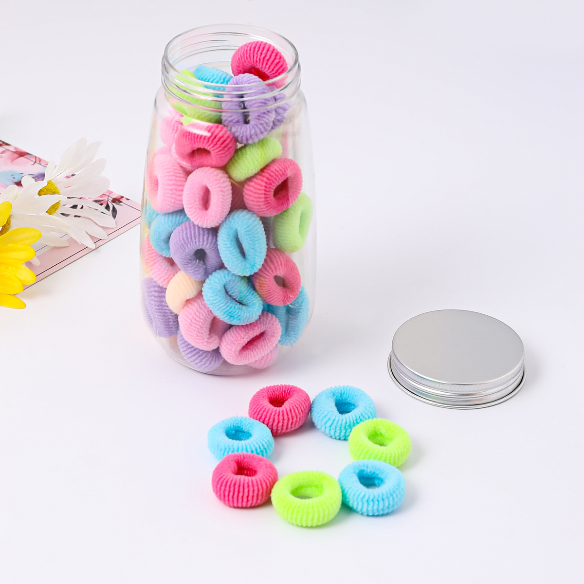 50 canned spring wide-brimmed towel rings