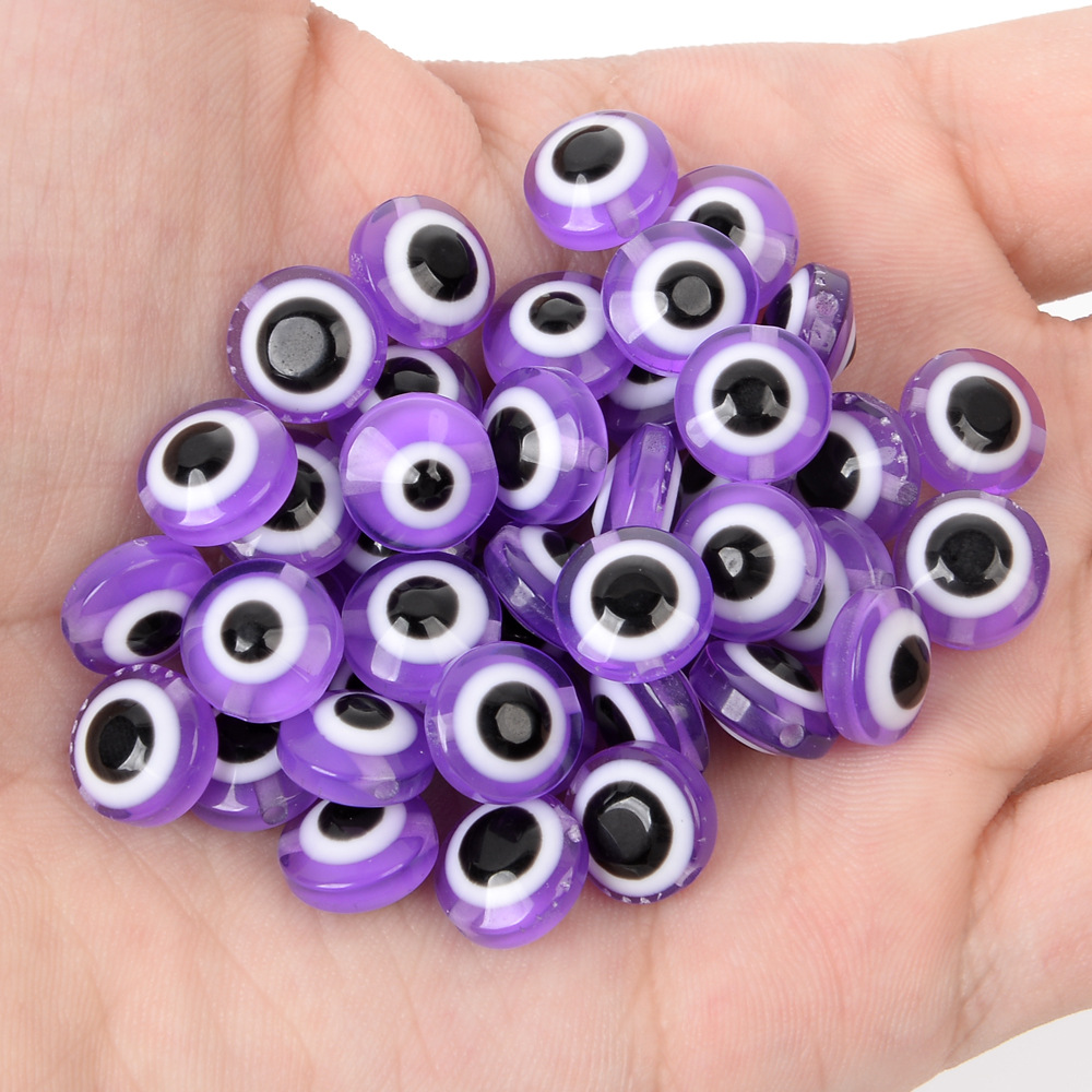 Purple 8mm50pcs/pack