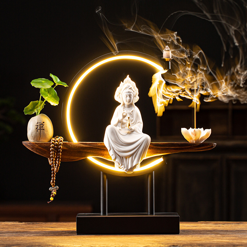 Free Avalokitesvara - complete set with lamp circl
