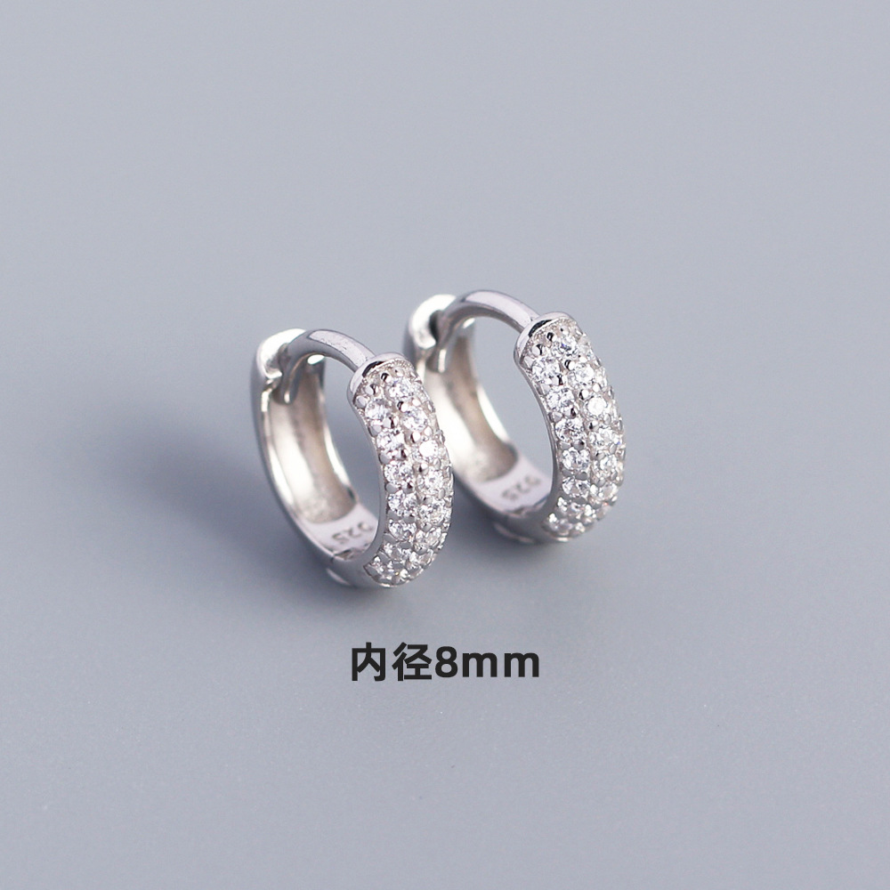 3:8mm real platinum plated