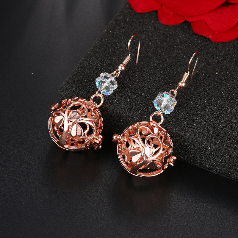 5:Rose Gold Double Crystal