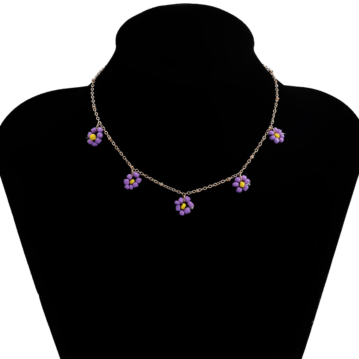 necklace Purple
