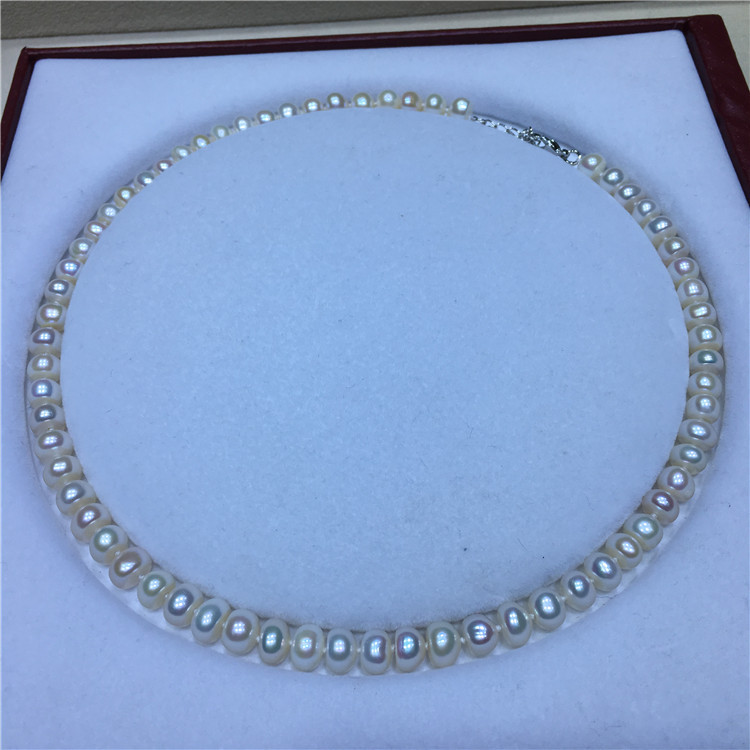 Finished necklace, length 41-43cm