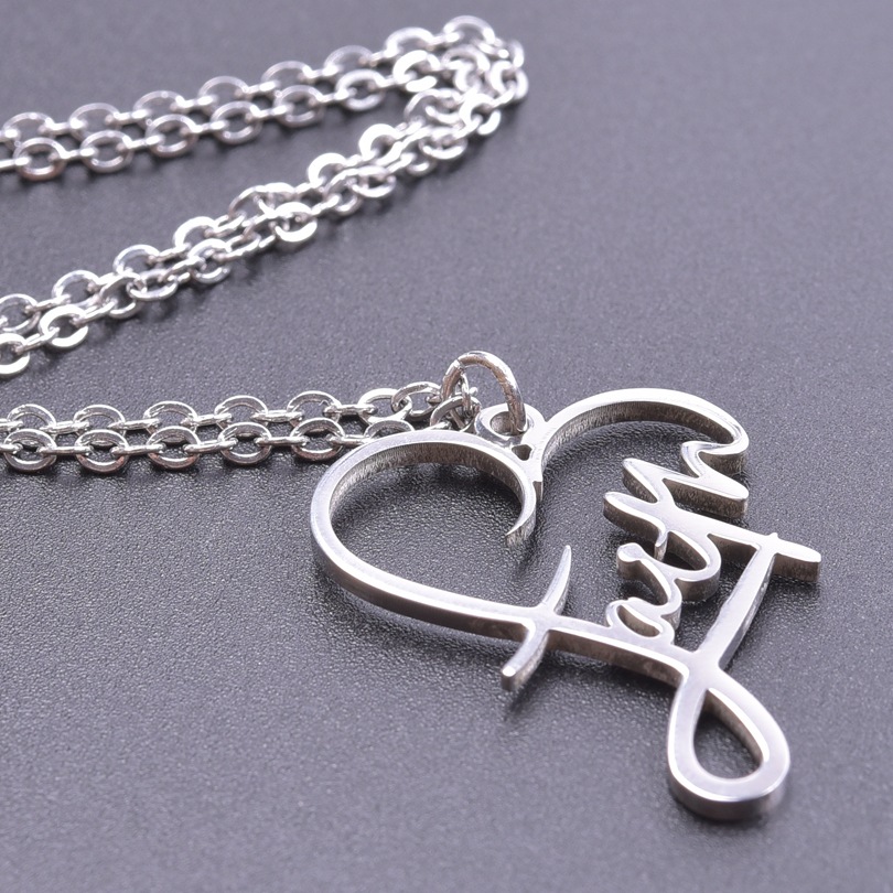 steel necklace