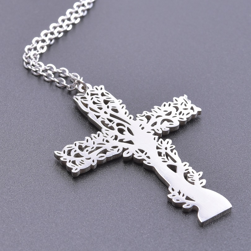 steel necklace