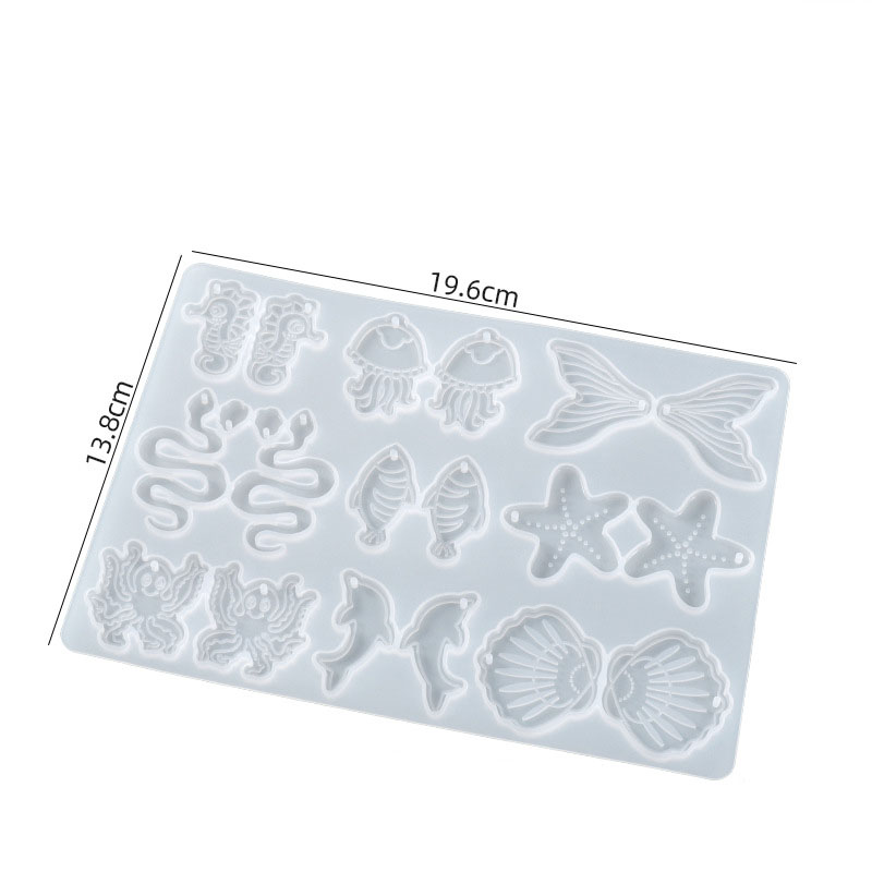 Ocean Collection Earring Mould 39