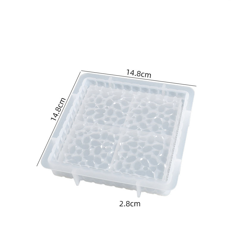 2:Square diamond plate silicone mold