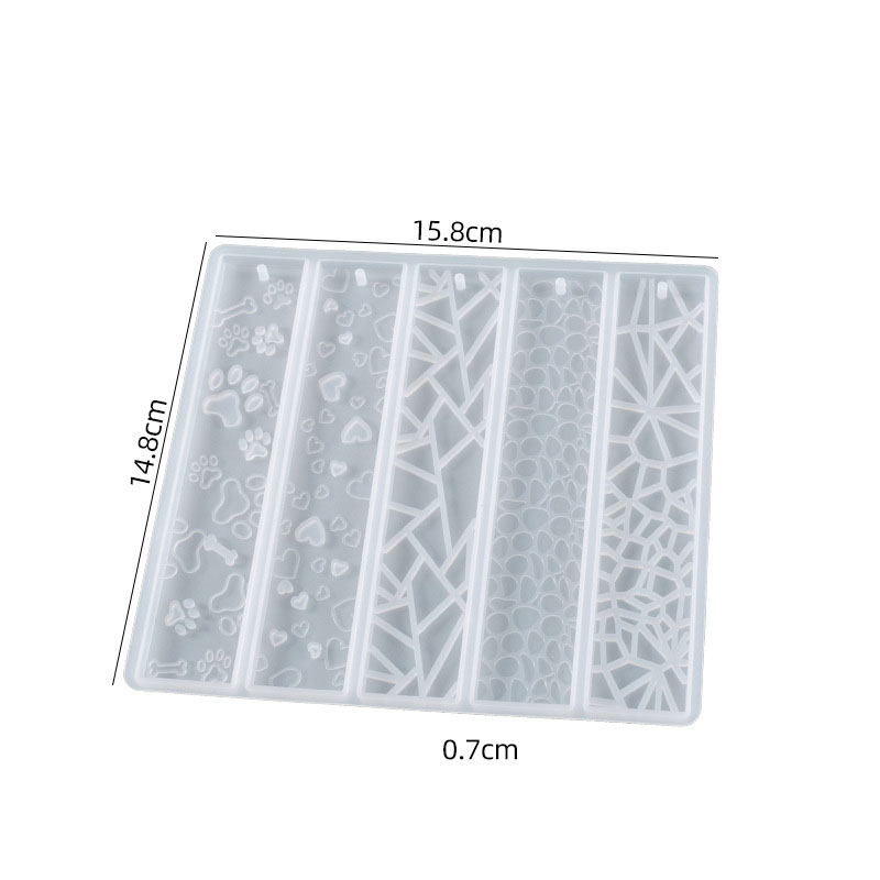 1:Love bookmark silicone mold