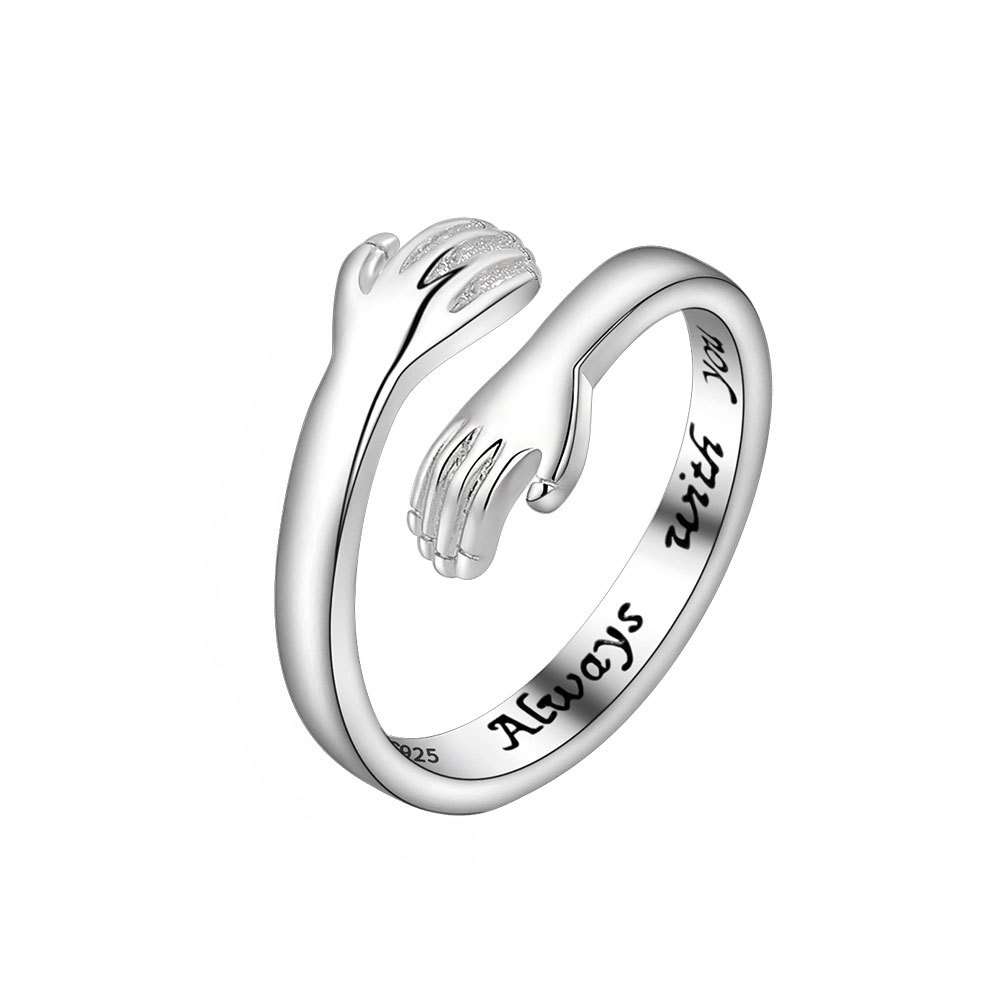 White gold model one, ring face width 11.5mm, ring