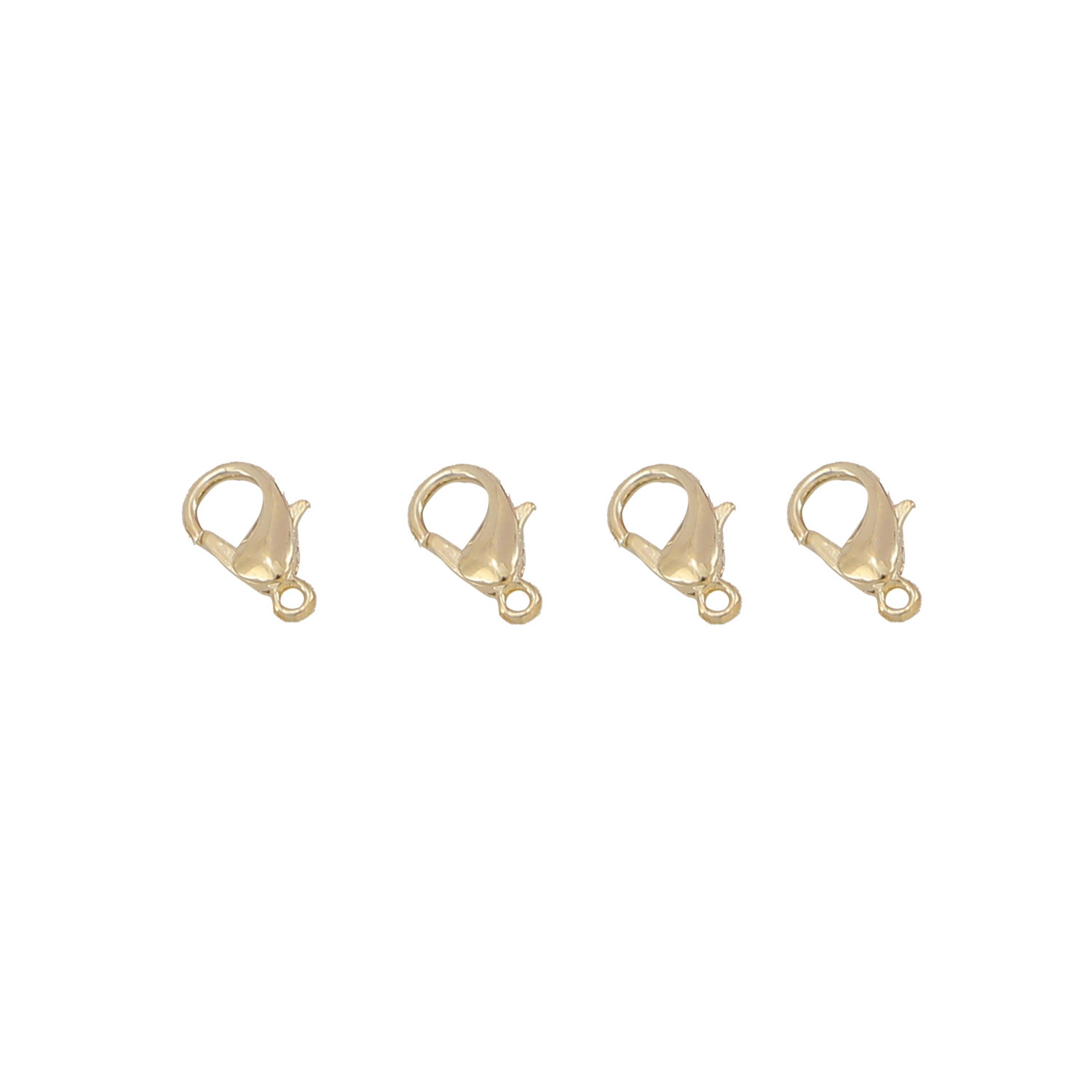 B 14K gold plated 12mm