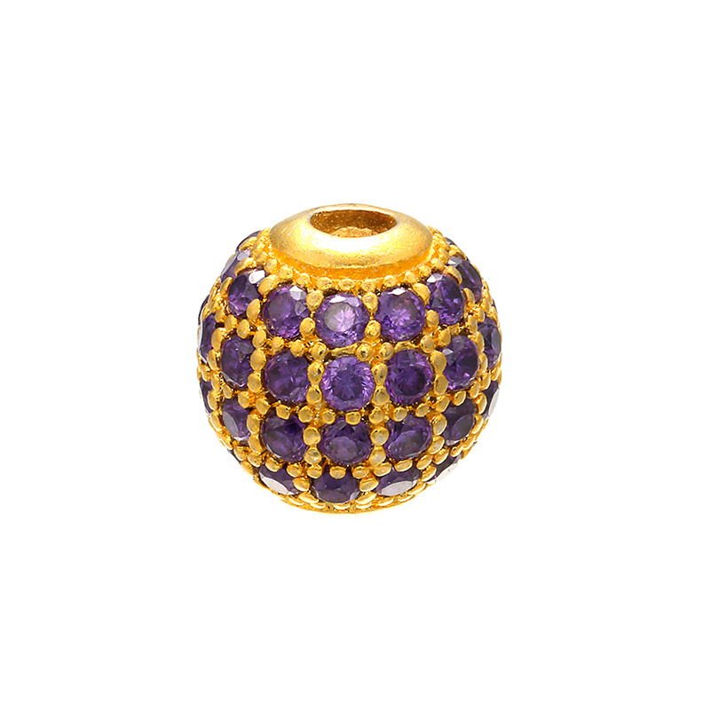 golden purple diamond 10mm